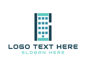 Mobile Data - Smartphone Mobile Device logo design