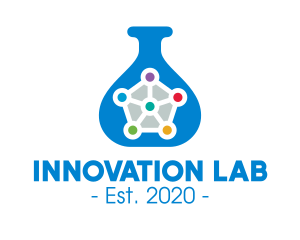 Experimental - Blue Research Laboratory logo design