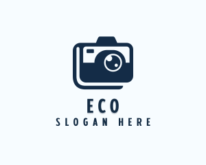 Photo Booth - Retro Gadget Camera logo design