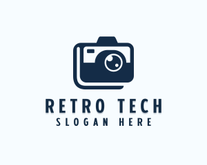 Retro Gadget Camera logo design