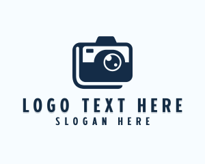 Photo Studio - Retro Gadget Camera logo design