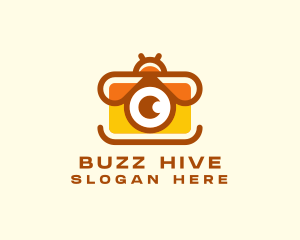 Bee Digital Camera  logo design