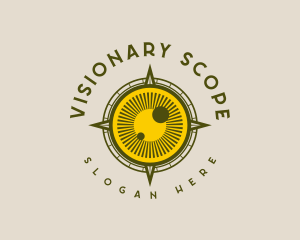 Scope - Compass Eye Navigation logo design