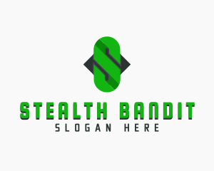 Chain Link Letter S logo design