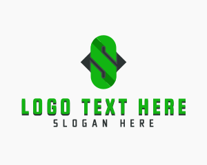 Chain Link Letter S Logo