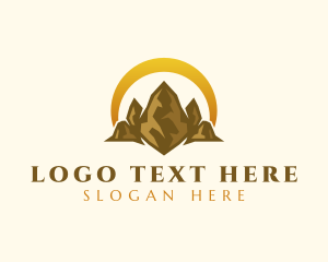 Vacation - Sun Mountain Travel logo design