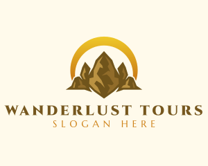 Sun Mountain Travel logo design