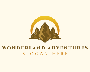 Sun Mountain Travel logo design