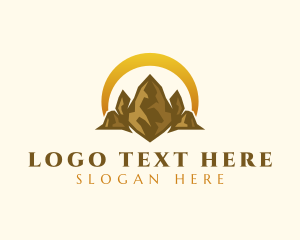 Highlands - Sun Mountain Travel logo design
