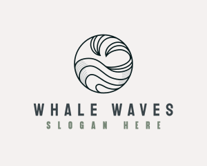 Tidal Ocean Wave logo design