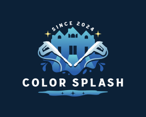 Pressure Washing Maintenance logo design