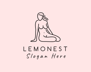 Nude Lady Model Logo