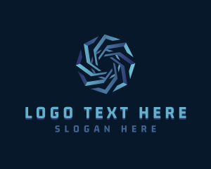 Motion - AI Digital Technology logo design