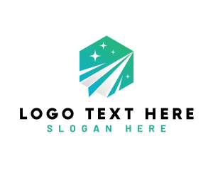 Forwarding - Delivery Shipping Plane logo design