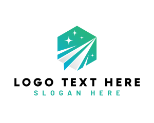 Shipping - Delivery Shipping Plane logo design