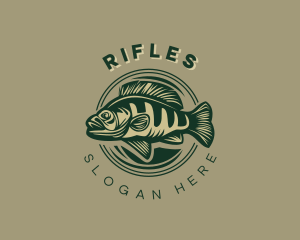 Ocean Fish Seafood Logo