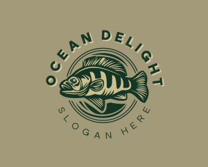 Ocean Fish Seafood logo design