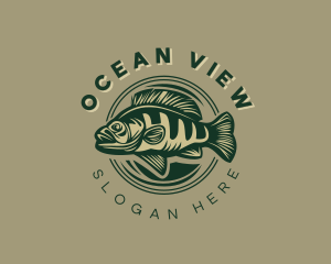 Ocean Fish Seafood logo design