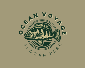 Ocean Fish Seafood logo design