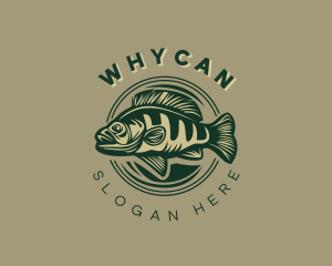 Fisherman - Ocean Fish Seafood logo design