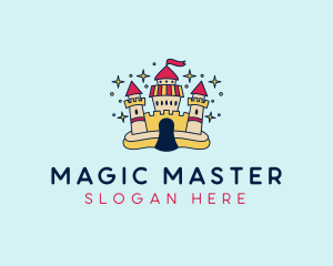 Magical Sparkle Castle  logo design