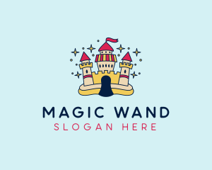 Magical Sparkle Castle  logo design