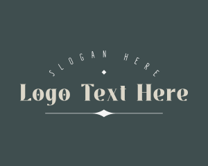 Wordmark - Modern Professional Boutique logo design