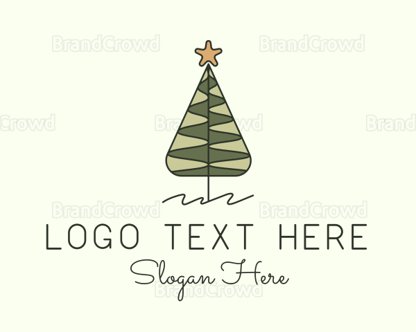 Pine Tree Star Decor Logo | BrandCrowd Logo Maker