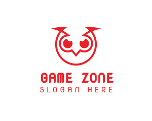 Owl Bird Animal logo design