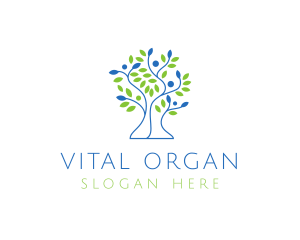 Organic Tree Garden logo design