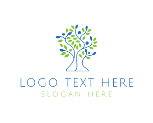 Organic - Organic Tree Garden logo design