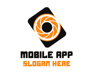 Mobile Camera Shutter Logo