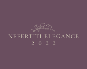 Elegant Feminine Floral logo design