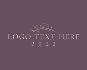 Expensive - Elegant Feminine Floral logo design