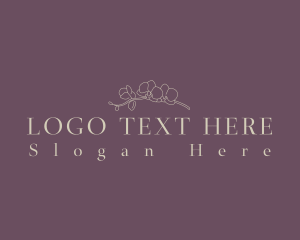 Elegant Feminine Floral Logo