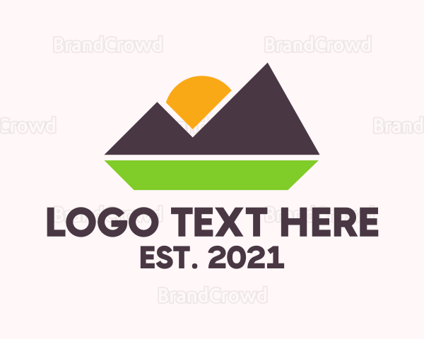 Outdoor Mountain Nature Logo