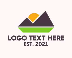 Hills - Outdoor Mountain Nature logo design