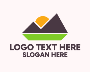 Outdoor Mountain Nature  Logo