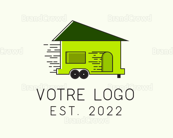 Tiny House Moving Contractor Logo