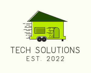 Contractor - Tiny House Moving Contractor logo design