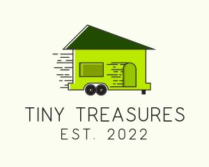 Tiny House Moving Contractor  logo design