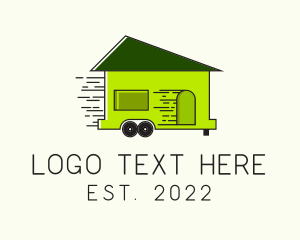 Tiny House - Tiny House Moving Contractor logo design