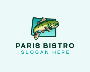 Colorado Trout Fish logo design