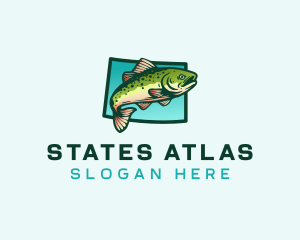 Colorado Trout Fish logo design