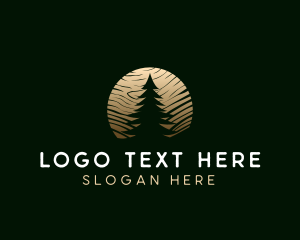 Log - Wood Sawmill Workshop logo design