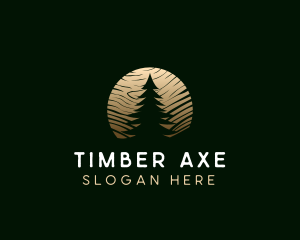 Wood Sawmill Workshop logo design