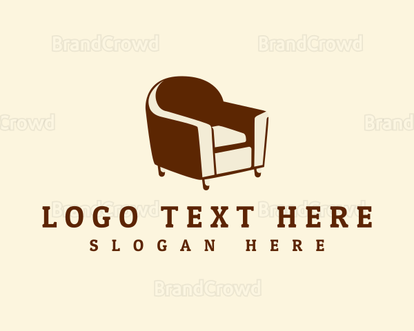 Furniture Armchair Upholstery Logo