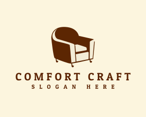 Furniture Armchair Upholstery logo design