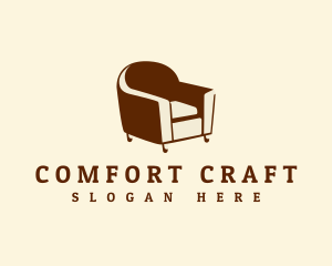 Upholstery - Furniture Armchair Upholstery logo design