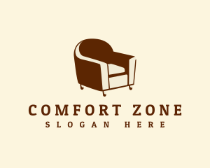 Armchair - Furniture Armchair Upholstery logo design